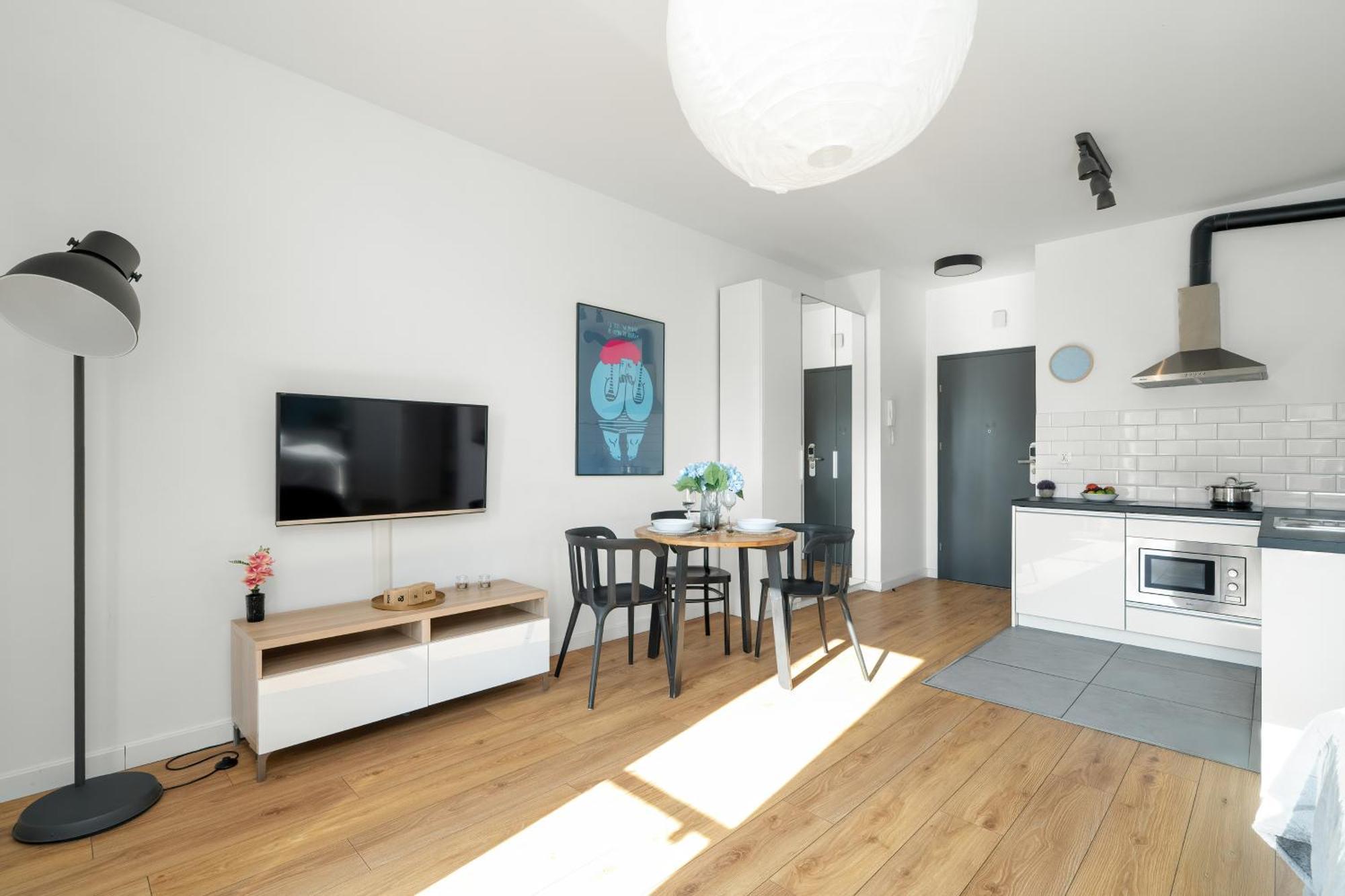 Klimatyczne I Nowoczesne Studio Very Berry W Poznaniu By Noclegi Renters Экстерьер фото